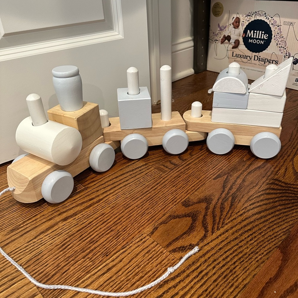 Melissa & Doug wooden train
